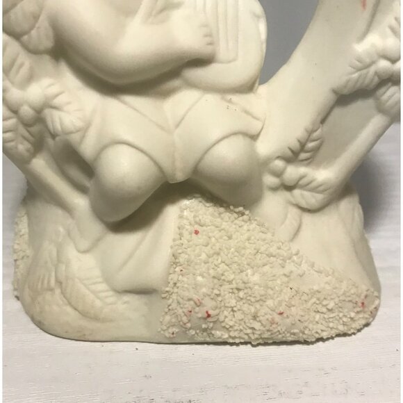 JOY Candle Holders Set Of 3 Angel Cherub Bisque - Picture 7 of 16